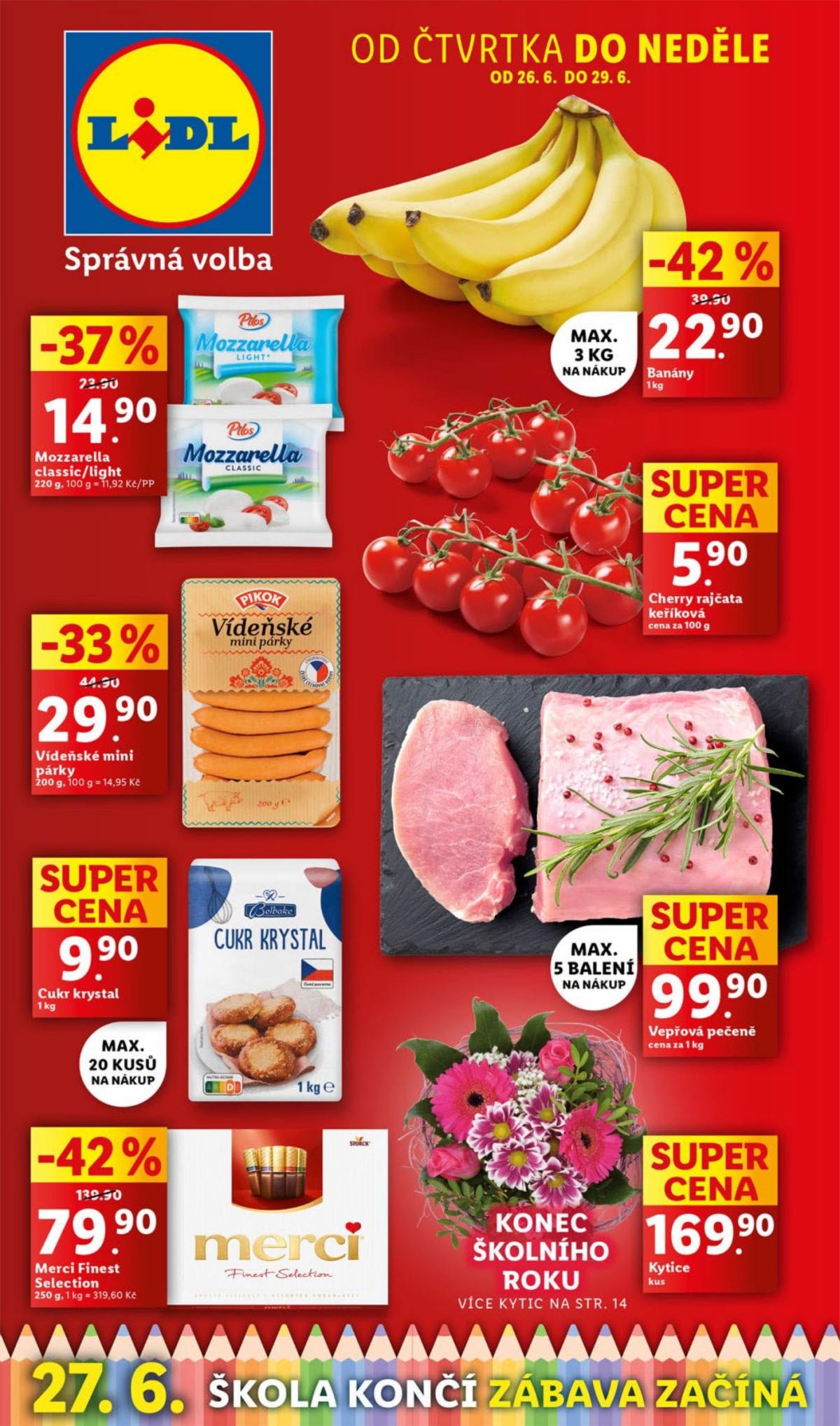 Leták Lidl od 26.06. do 29.06.