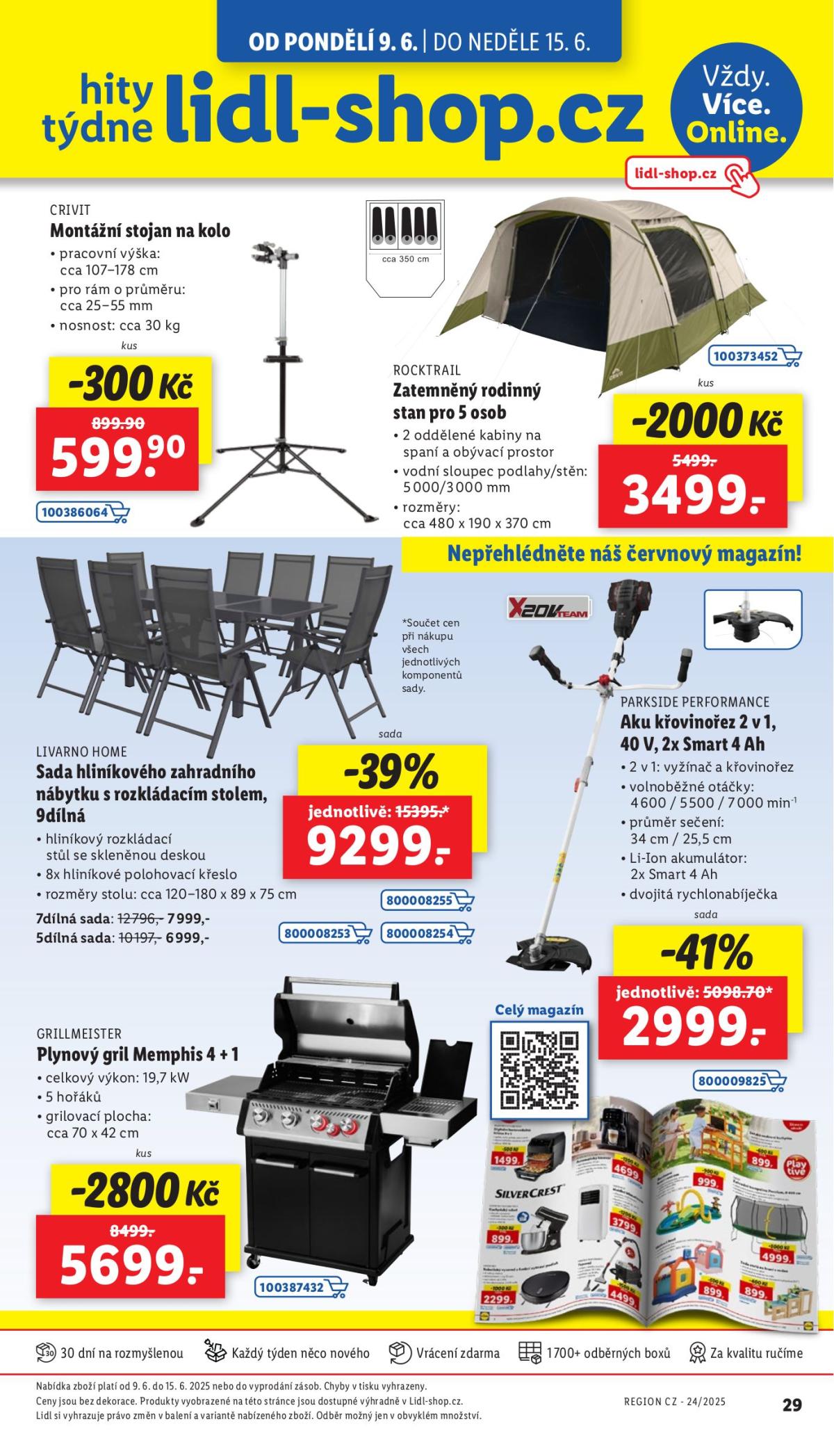 Leták Lidl-shop.cz od 09.06. do 15.06.
