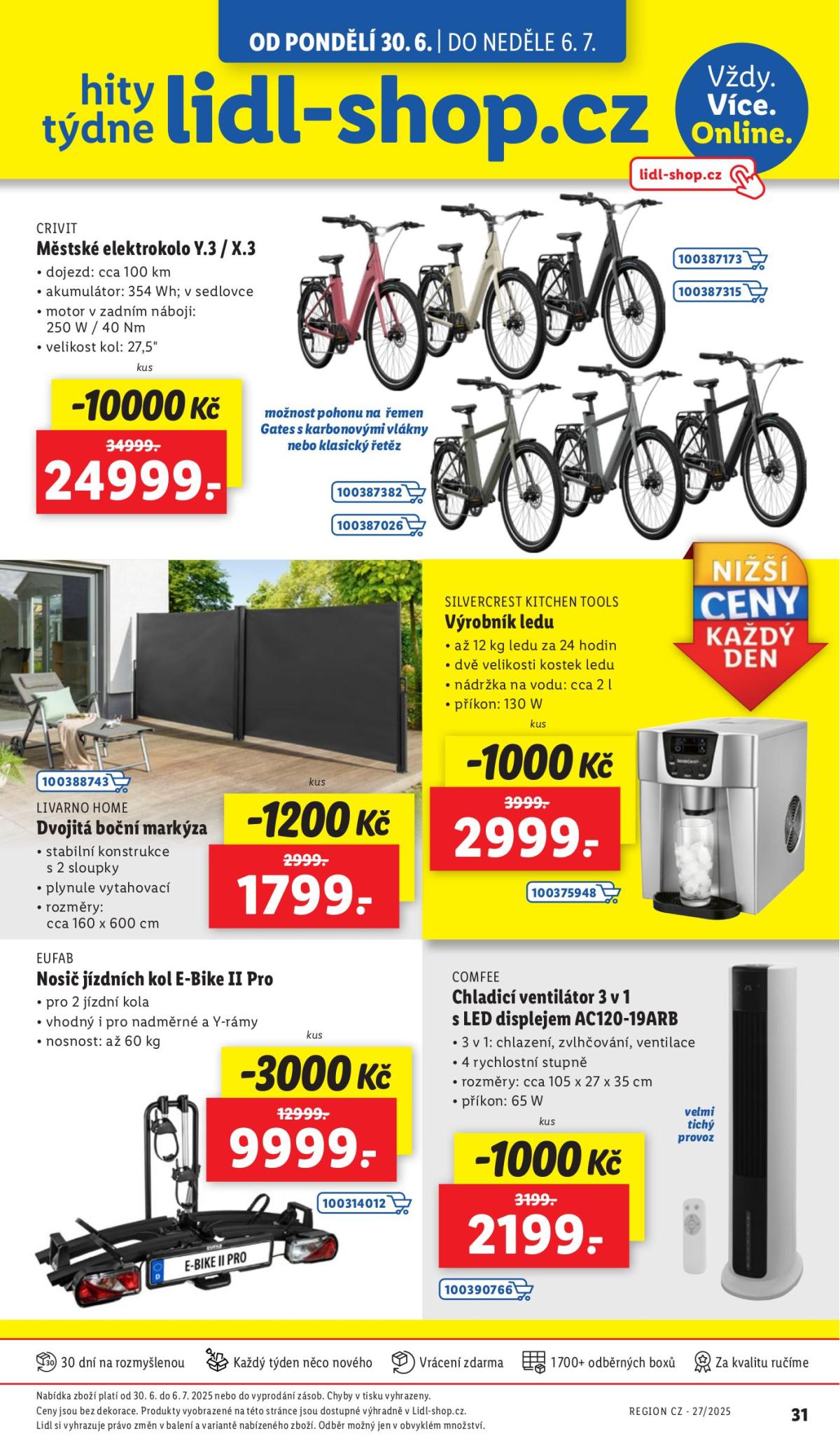 Leták Lidl-shop.cz od 30.06. do 06.07.