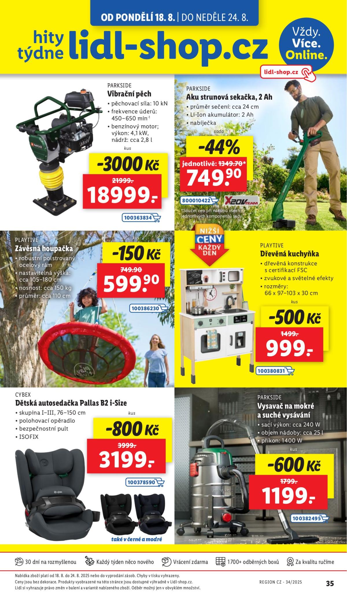Leták Lidl-shop.cz od 18.08. do 24.08.