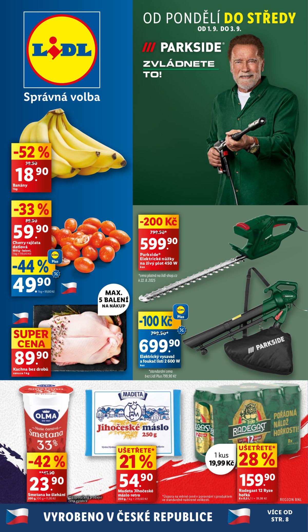 Leták Lidl od 01.09. do 03.09.