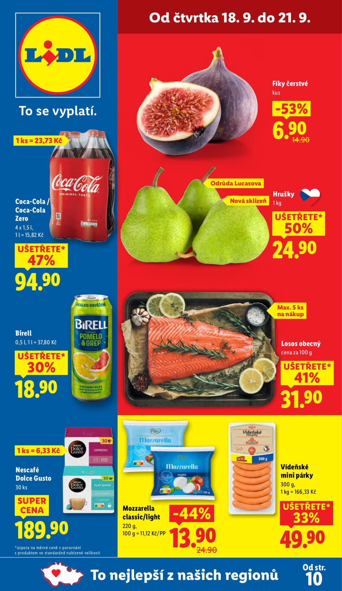 Leták Lidl od 18.09. do 21.09.