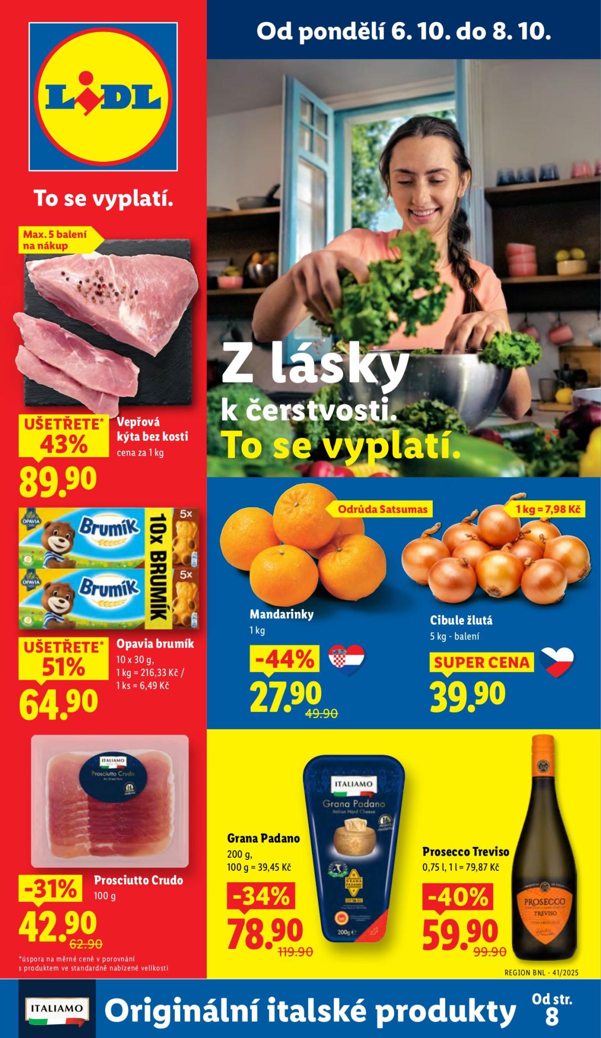 Aktuální leták Lidl od %validSinceDay% 06.10. do 08.10.
