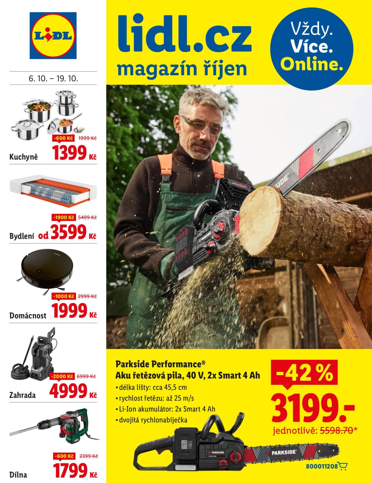 Aktuální leták Lidl - Magazín od %validSinceDay% 06.10. do 19.10.