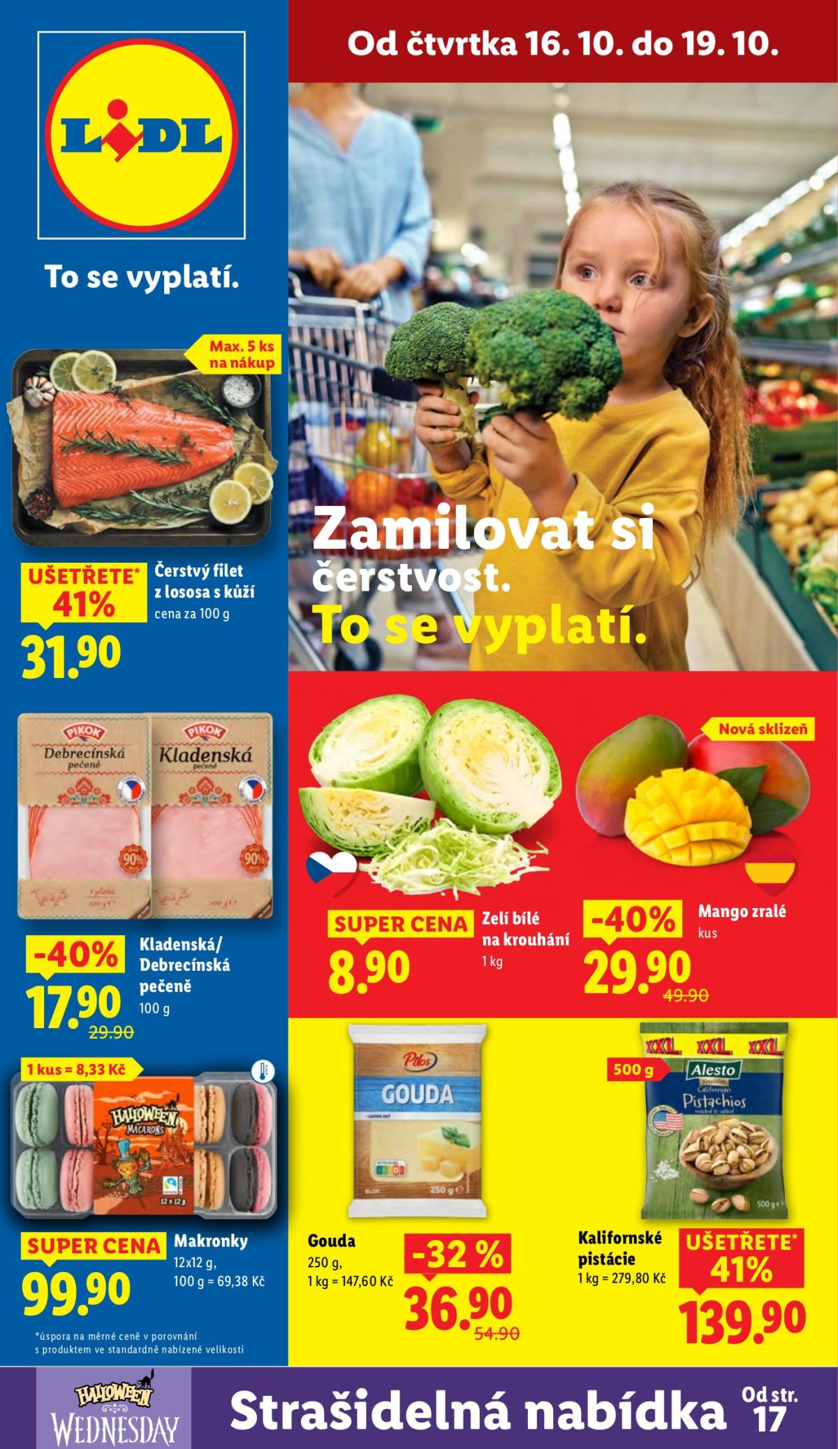 Aktuální leták Lidl od 16.10. do 19.10.