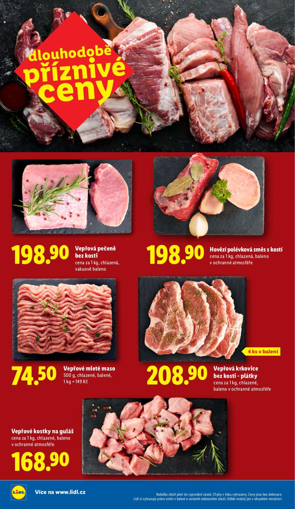 Aktuální leták Lidl - Dlouhodobě příznivé ceny od 13.10. do 31.10.