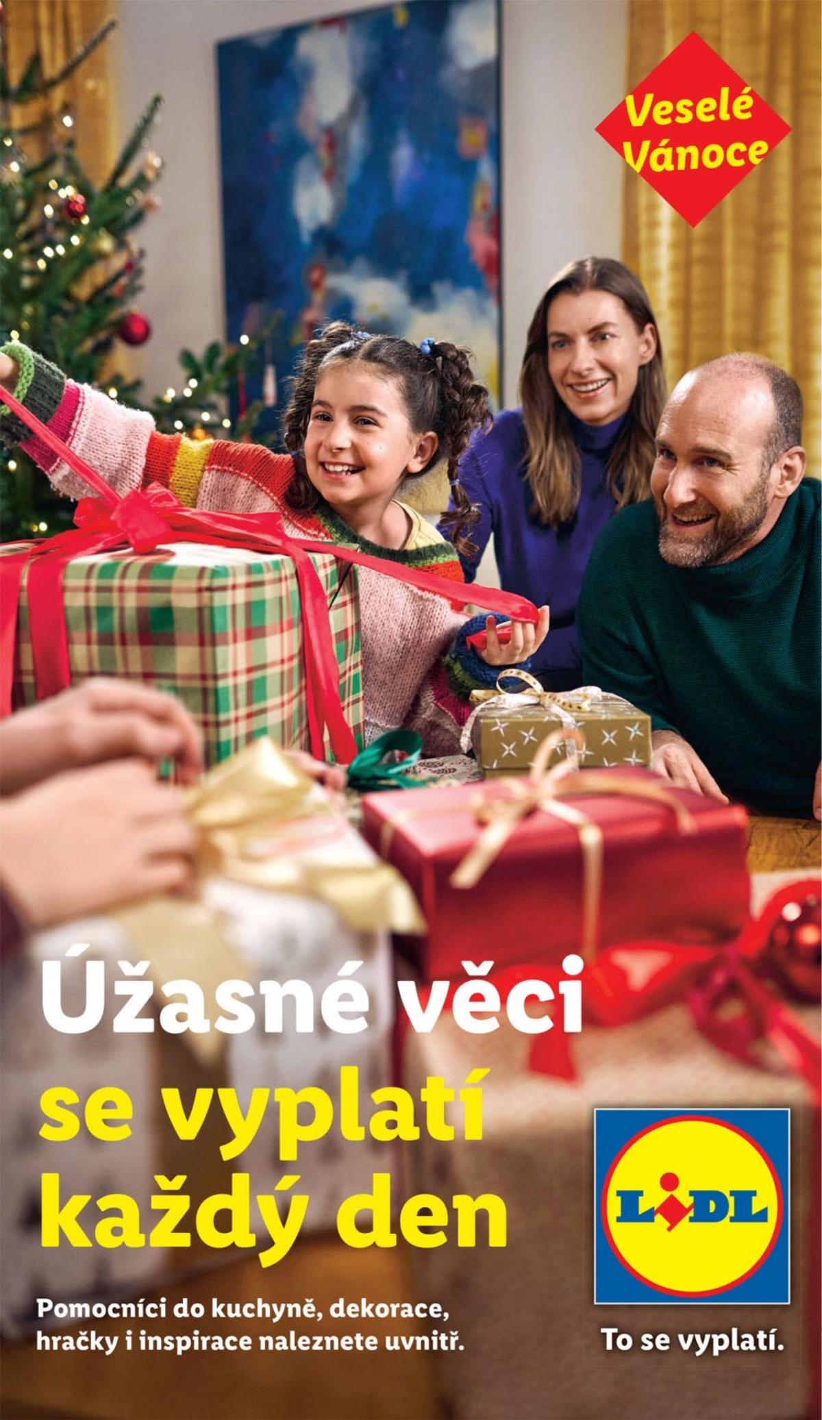 Aktuální leták Lidl - Veselé Vánoce od 20.10. do 21.12.