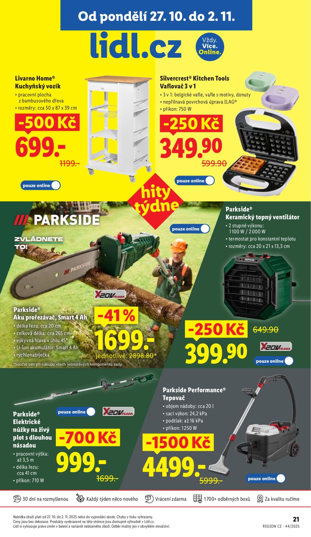Aktuální leták Lidl.cz od 27.10. do 02.11.