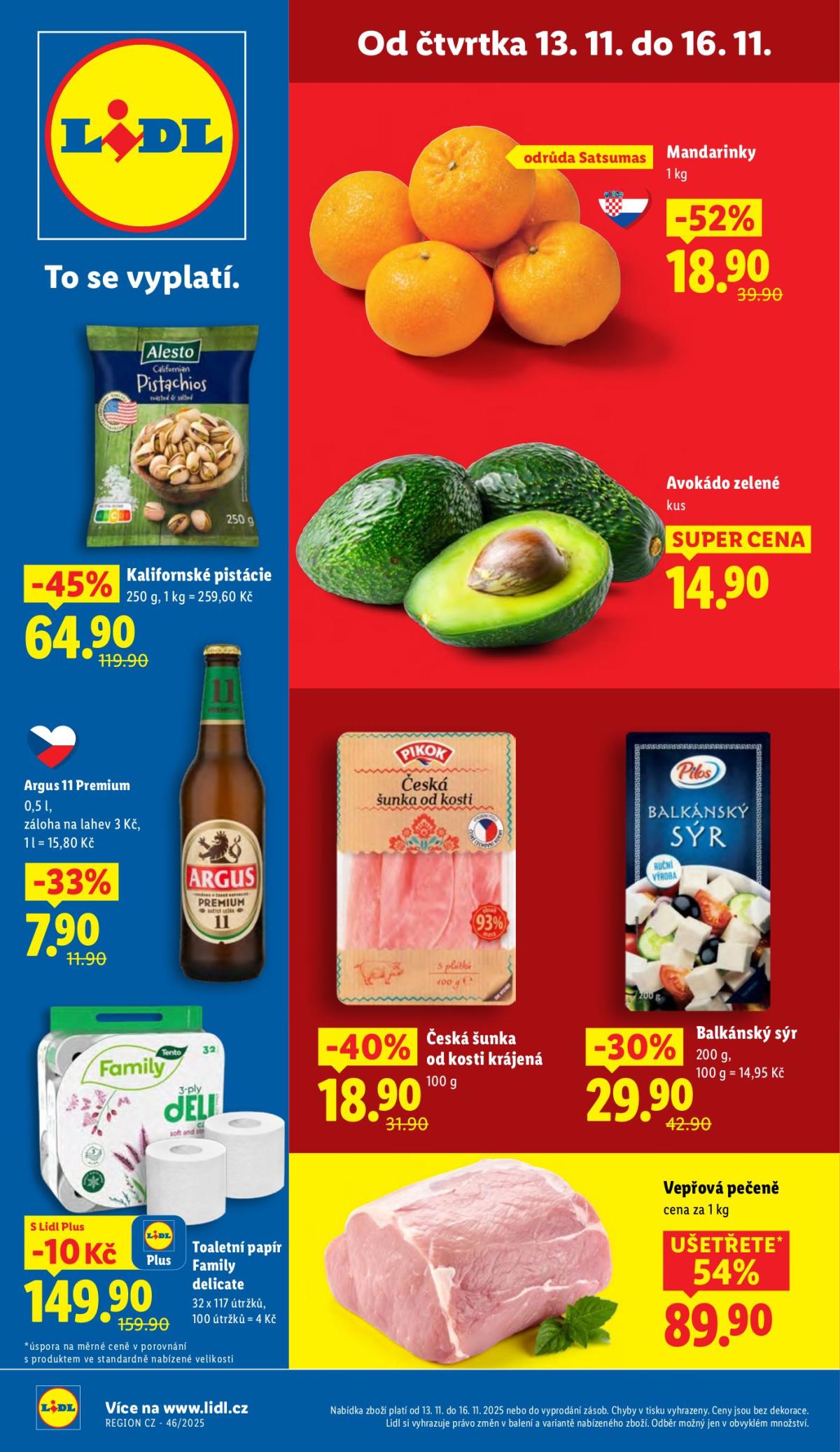 Aktuální leták Lidl od 13.11. do 16.11.