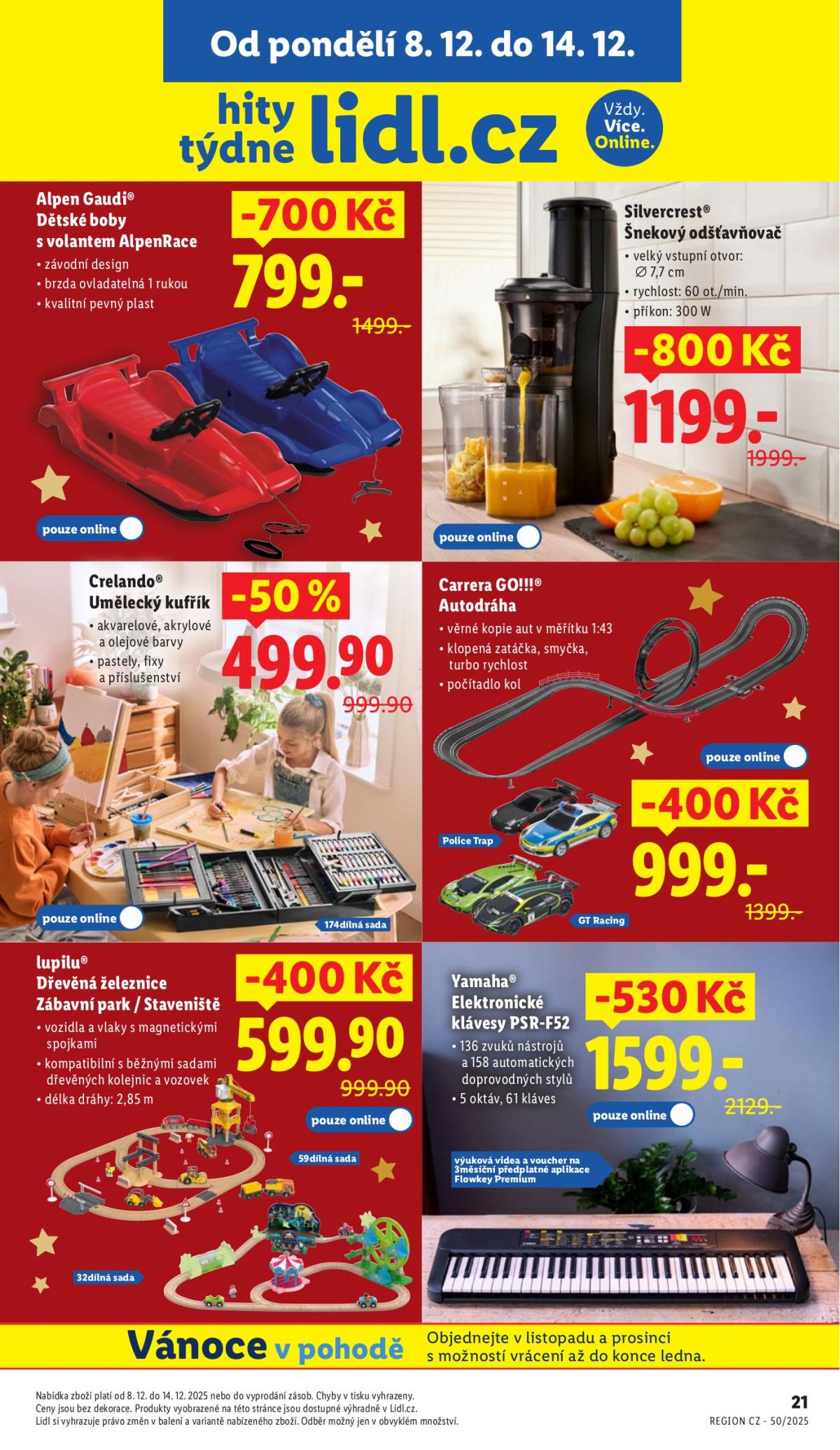 Aktuální leták Lidl - Hity týdne od 08.12. do 14.12.