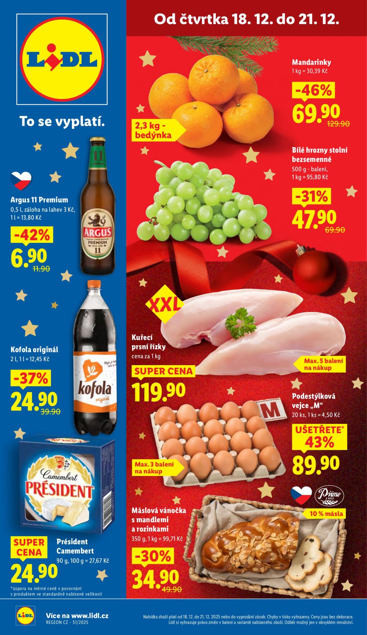 Aktuální leták Lidl od 18.12. do 21.12.