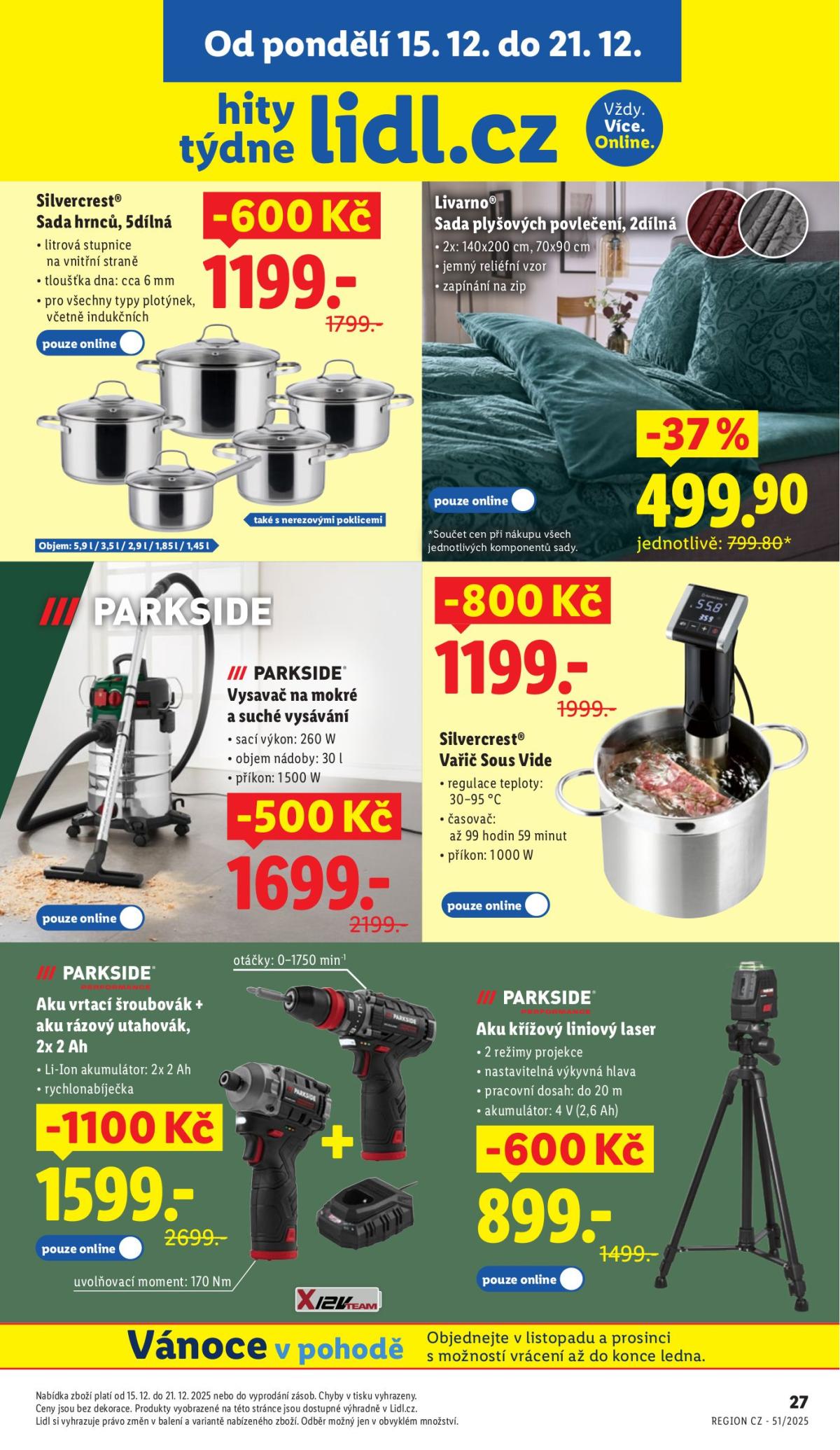 Aktuální leták Lidl.cz od 15.12. do 21.12.