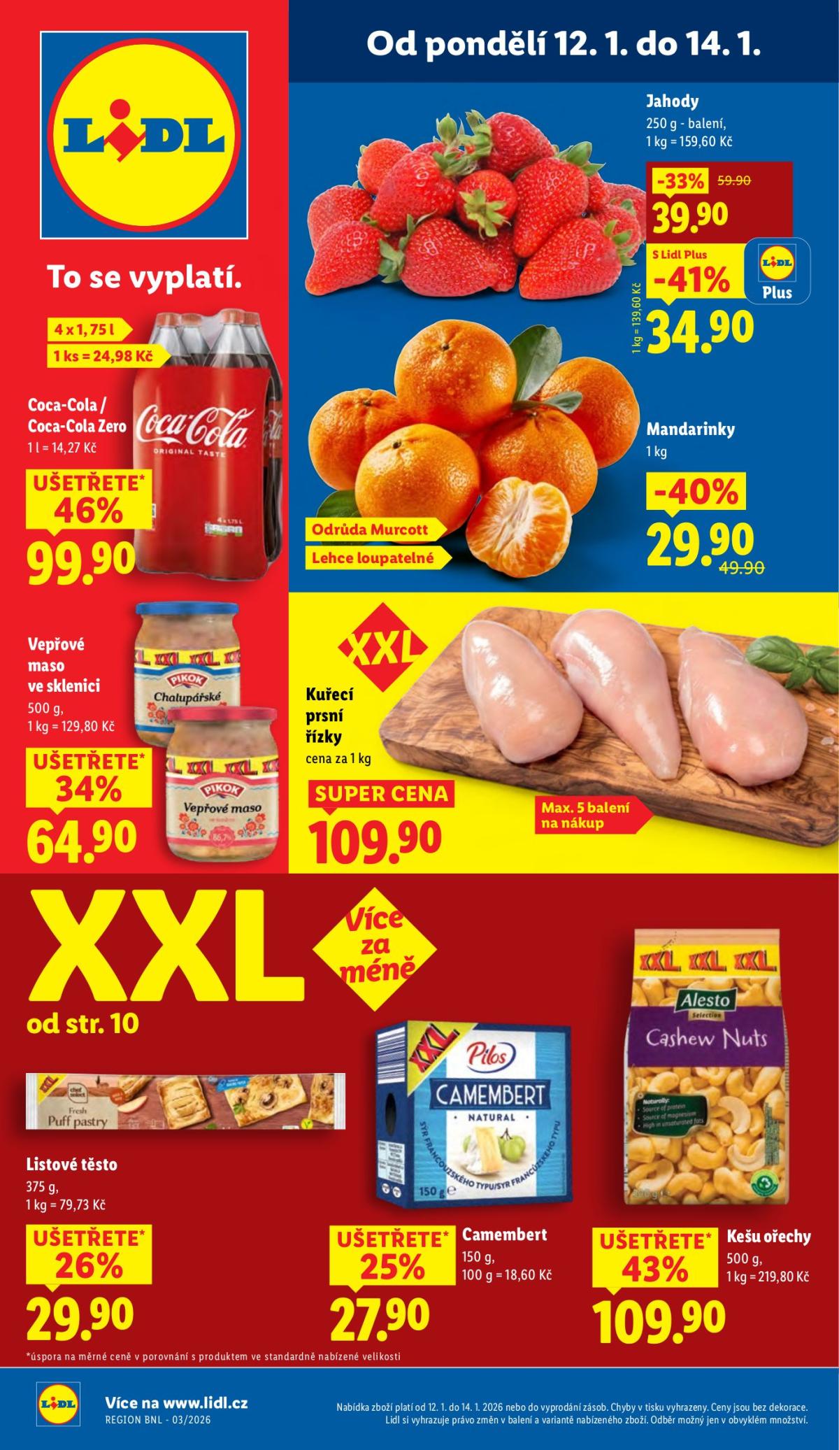 Aktuální leták Lidl od 12.01. do 14.01.
