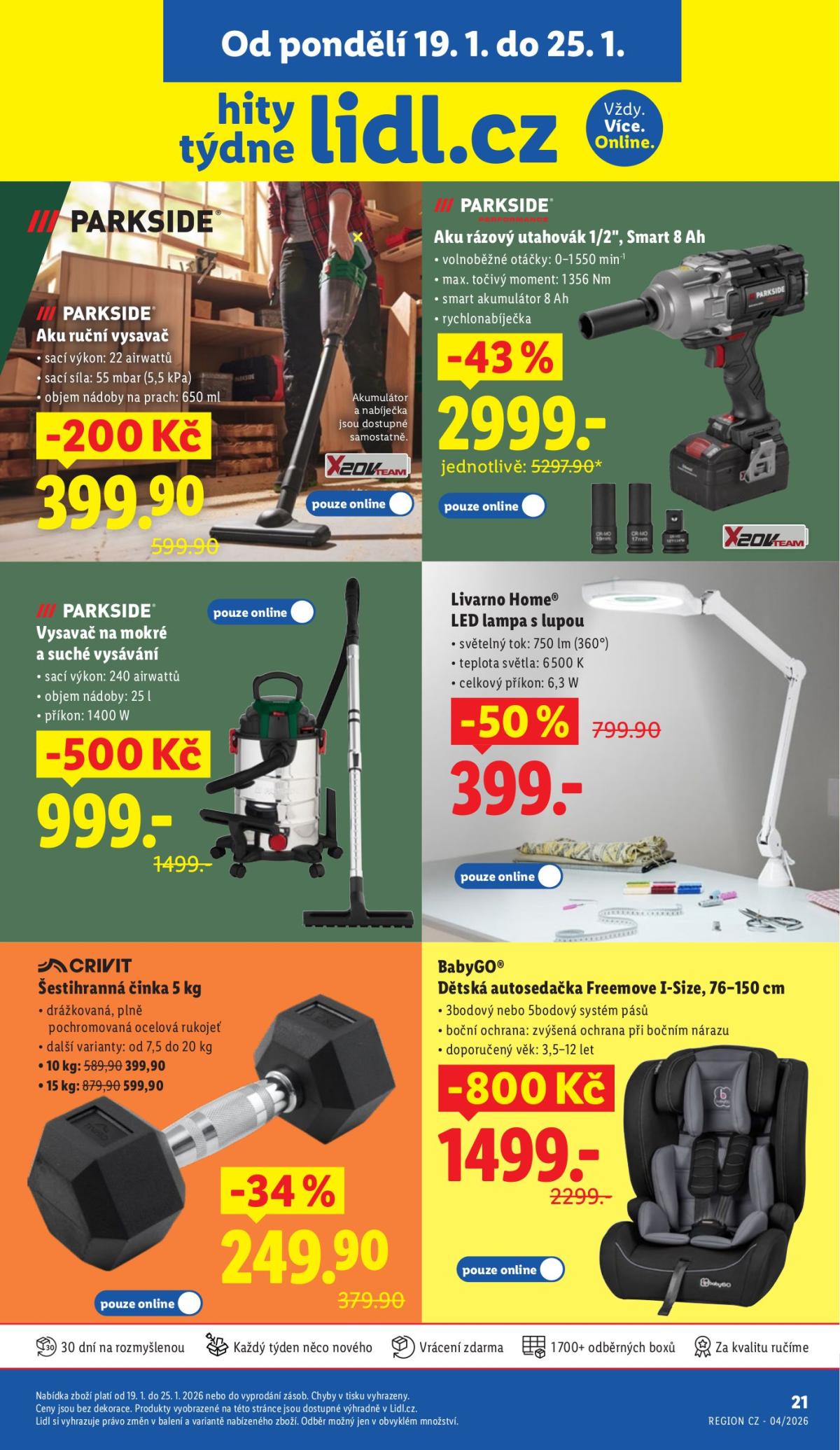 Aktuální leták Lidl.cz od 19.01. do 25.01.