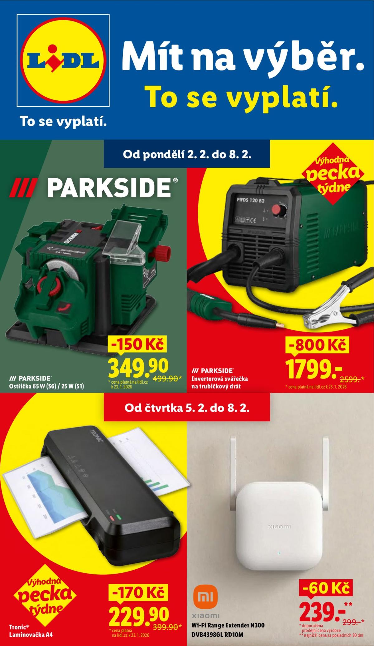 Lidl - Spotřební zboží leták platný od %validSinceDay% 02.02. do 08.02.