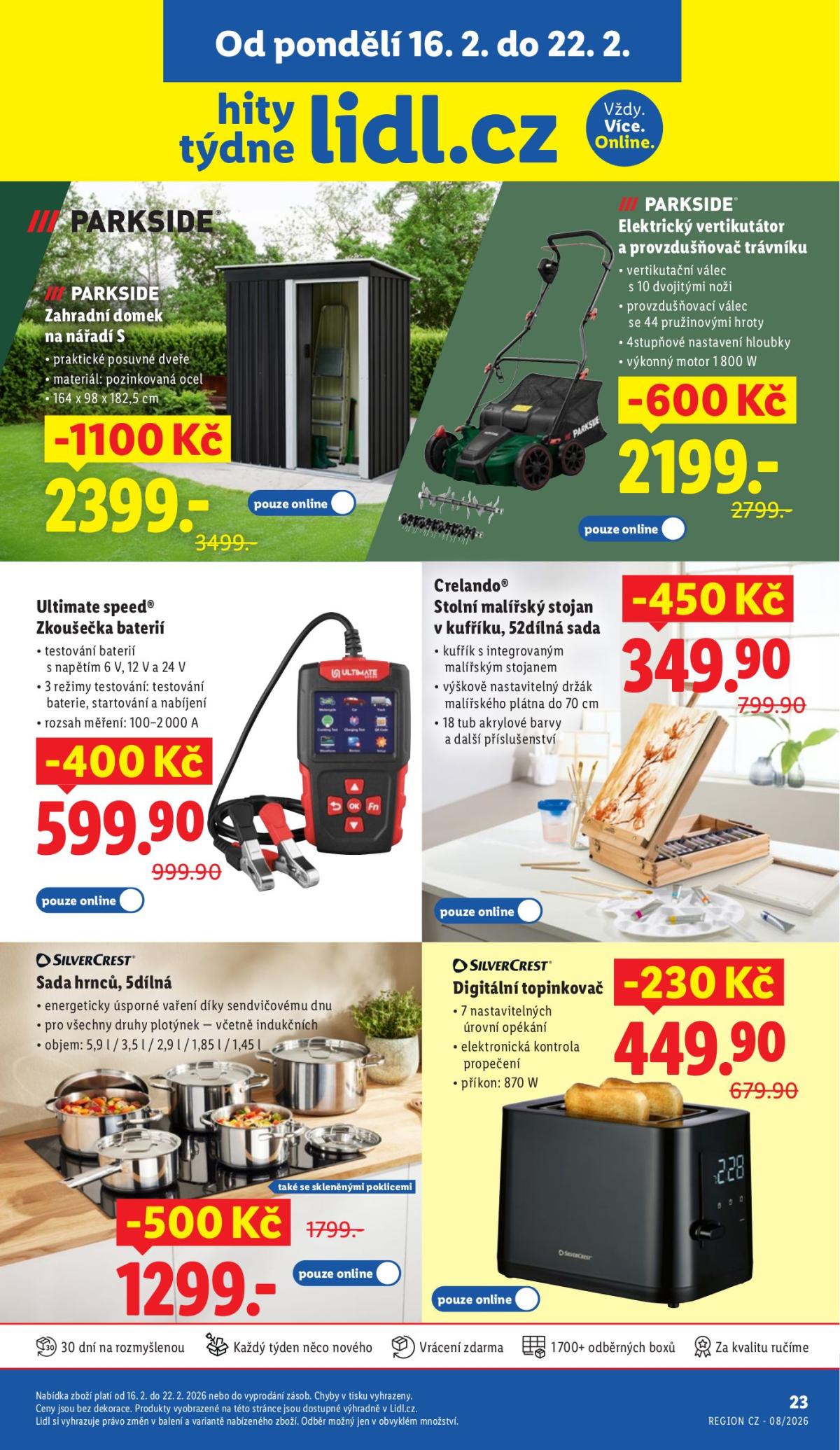 Lidl.cz leták platný od pondělí 16.02.2026 do neděle 22.02.2026