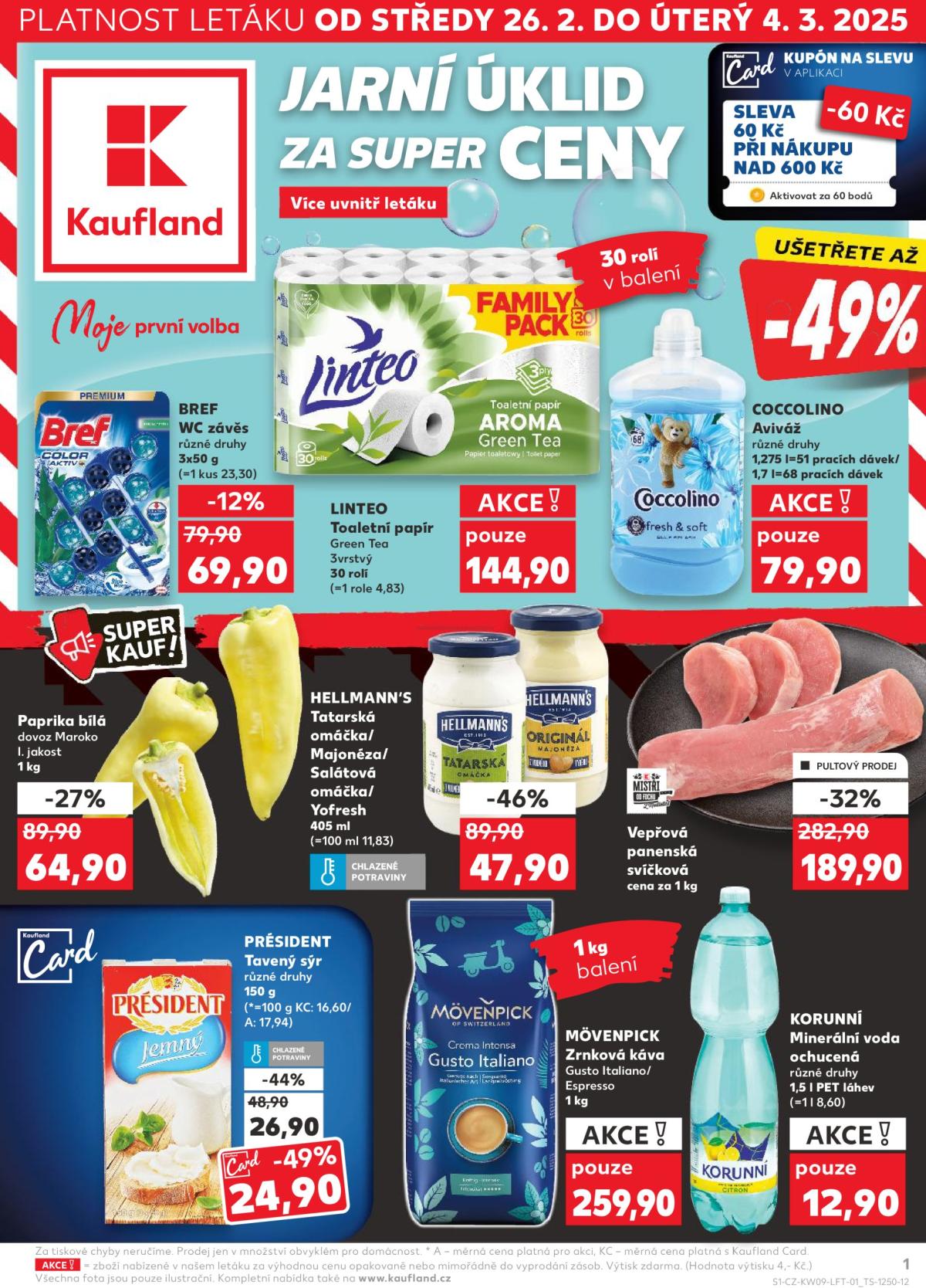 Leták Kaufland Kolín od 26.02. do 04.03.