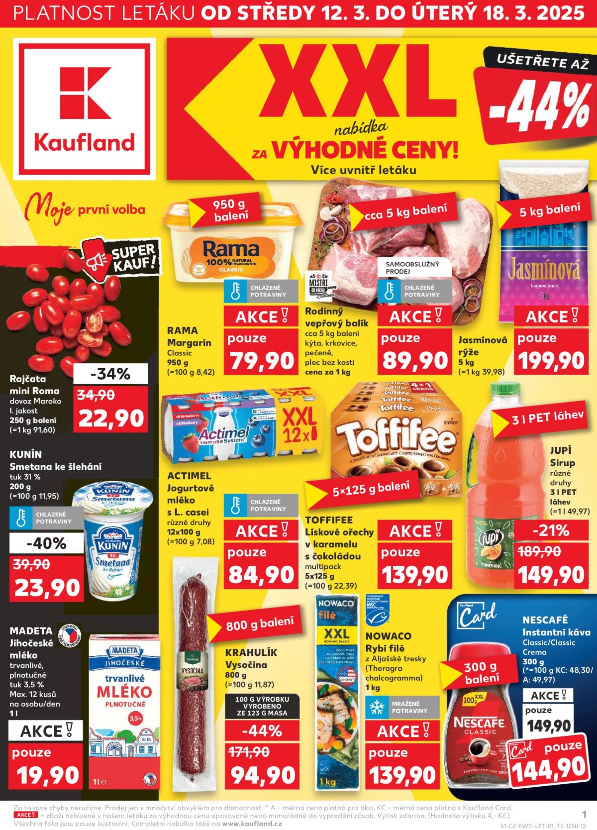 Leták Kaufland Karviná od 12.03. do 18.03.