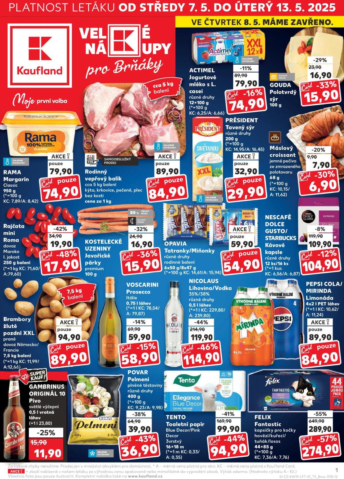 Leták Kaufland Brno od 07.05. do 13.05.