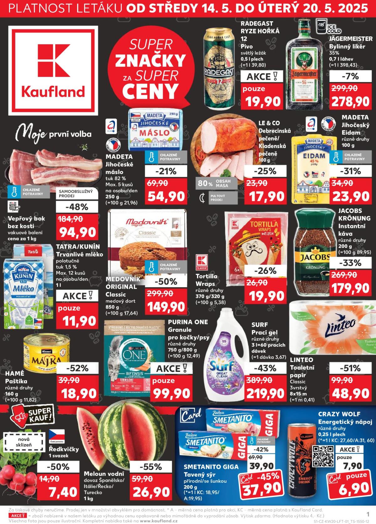 Leták Kaufland Praha 4 od 14.05. do 20.05.