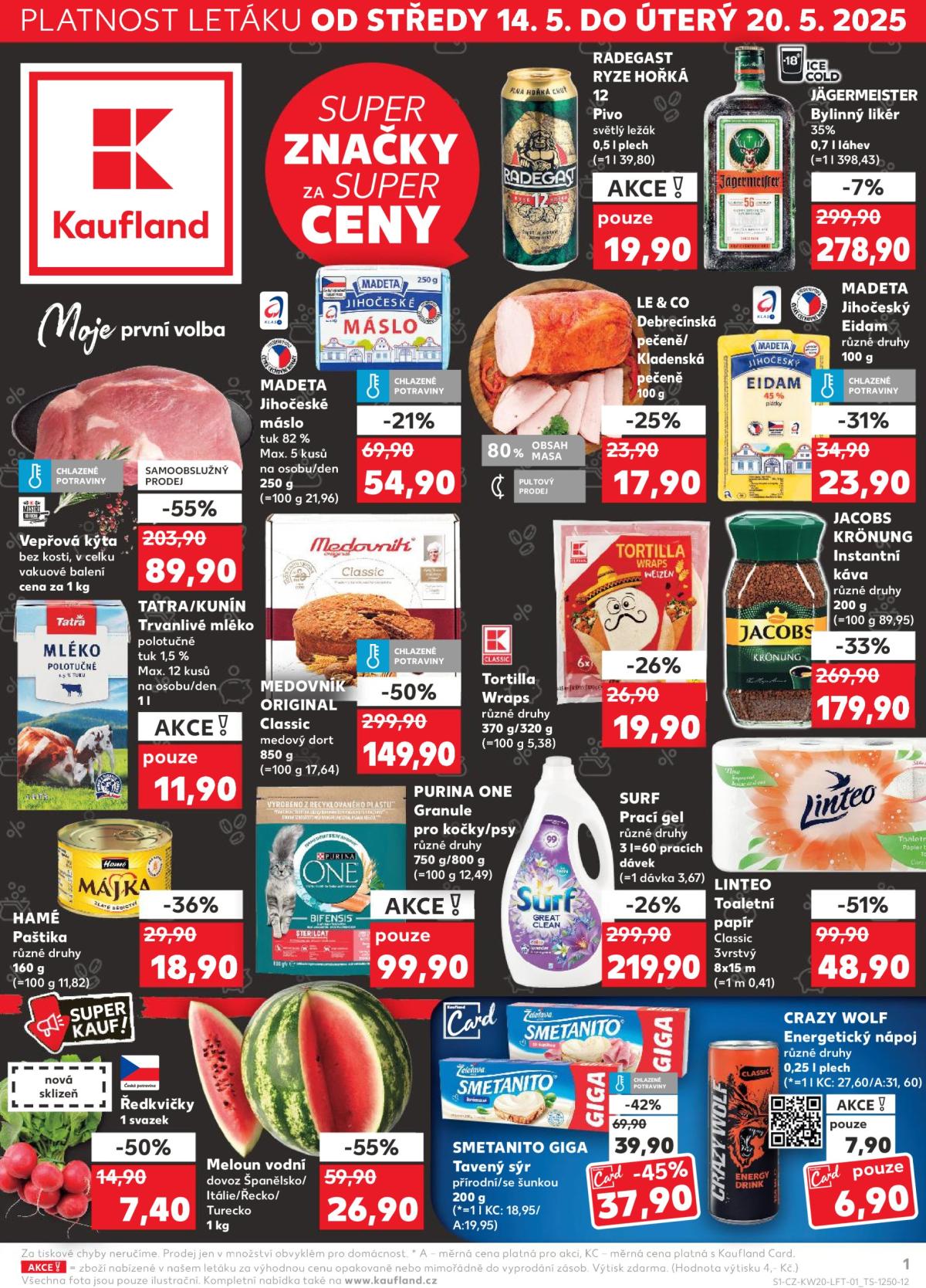 Leták Kaufland Kolín od 14.05. do 20.05.