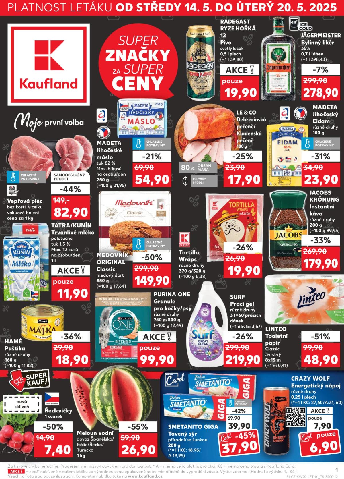 Leták Kaufland Ostrava od 14.05. do 20.05.