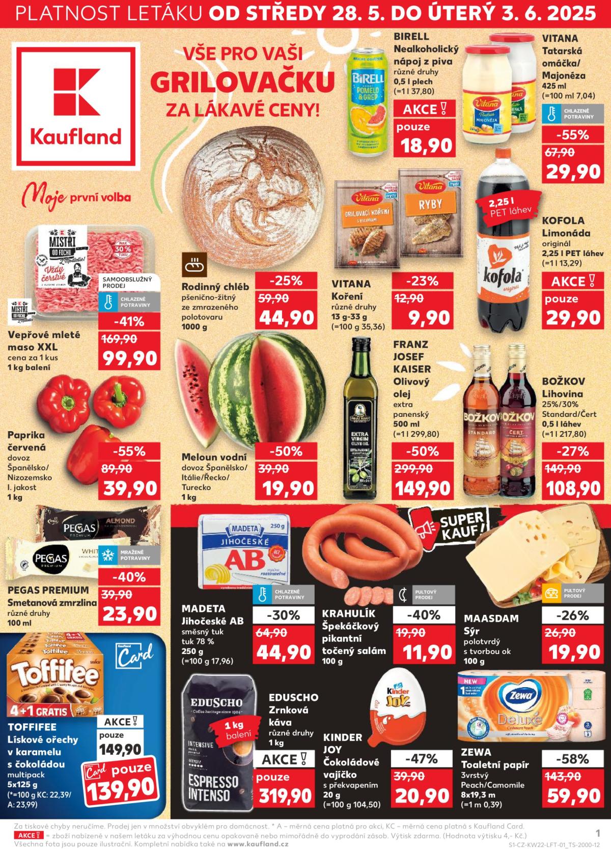 Leták Kaufland Karviná od 28.05. do 03.06.