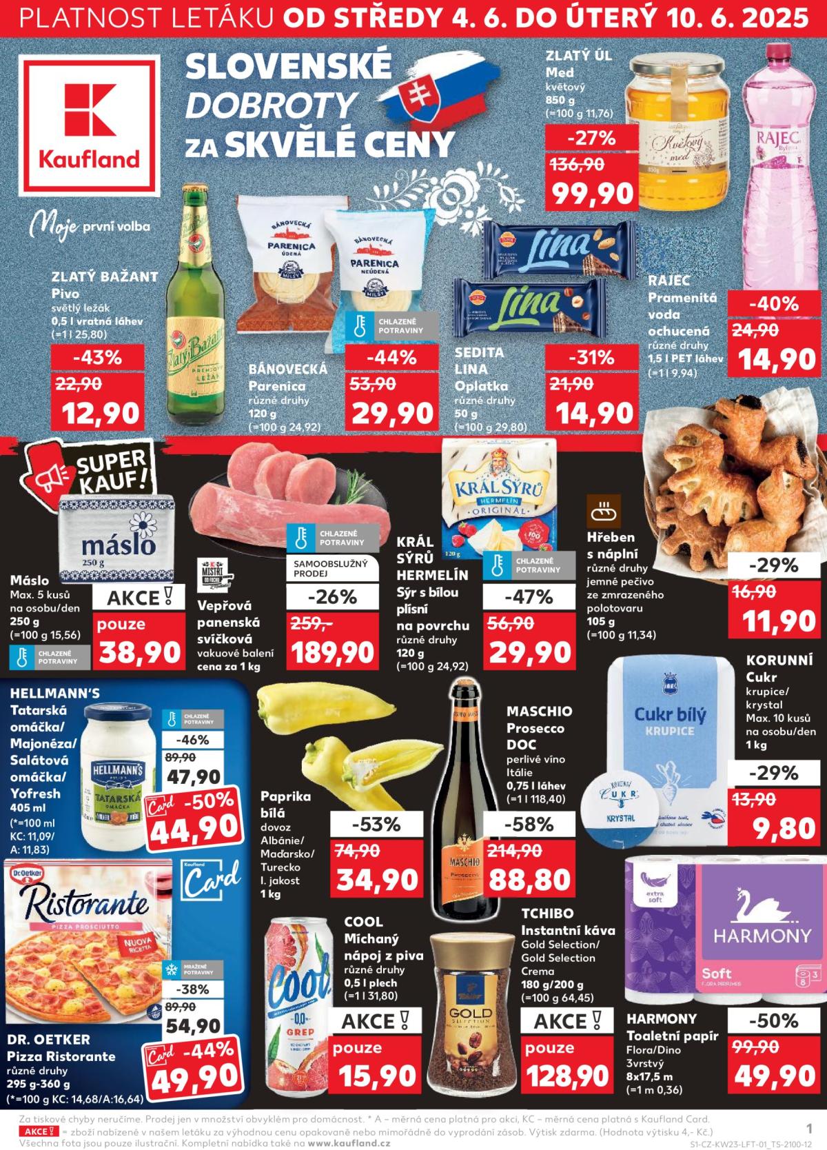 Leták Kaufland Brno od 04.06. do 10.06.