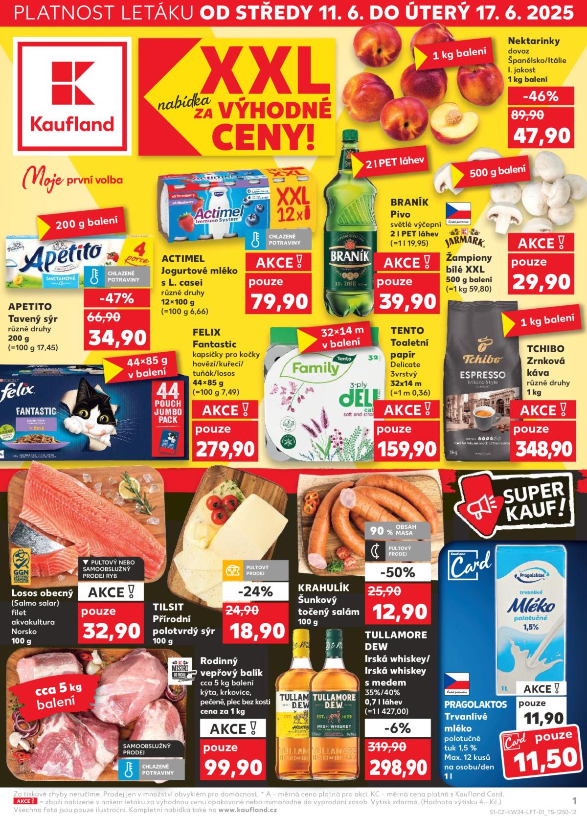 Leták Kaufland Brno od 11.06. do 17.06.