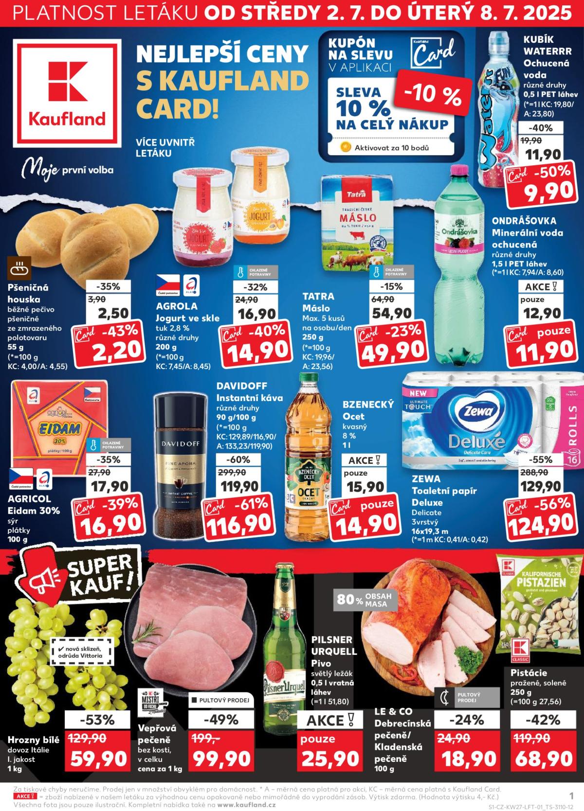 Leták Kaufland Brno od 02.07. do 08.07.