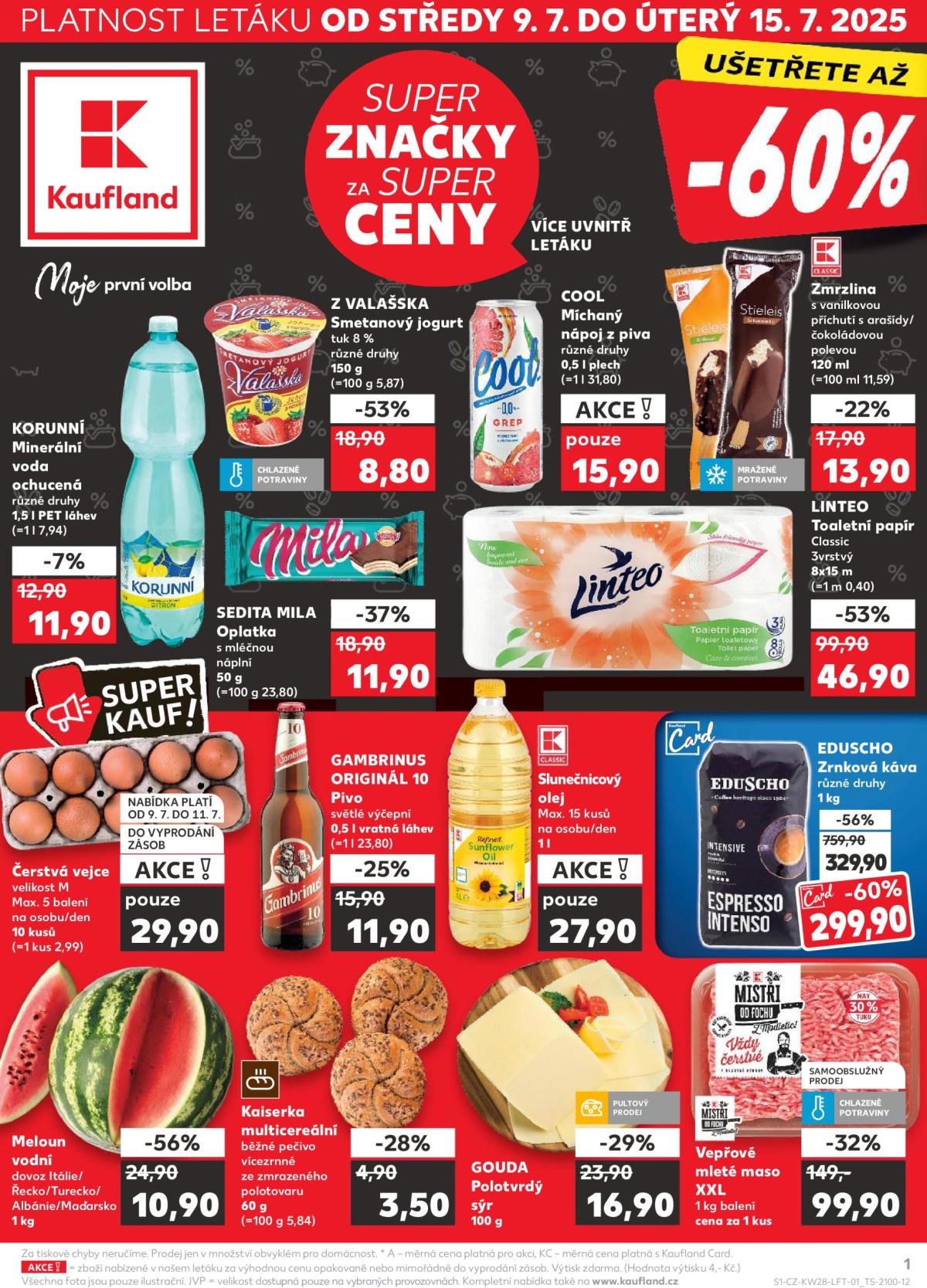 Leták Kaufland Ostrava od 09.07. do 15.07.