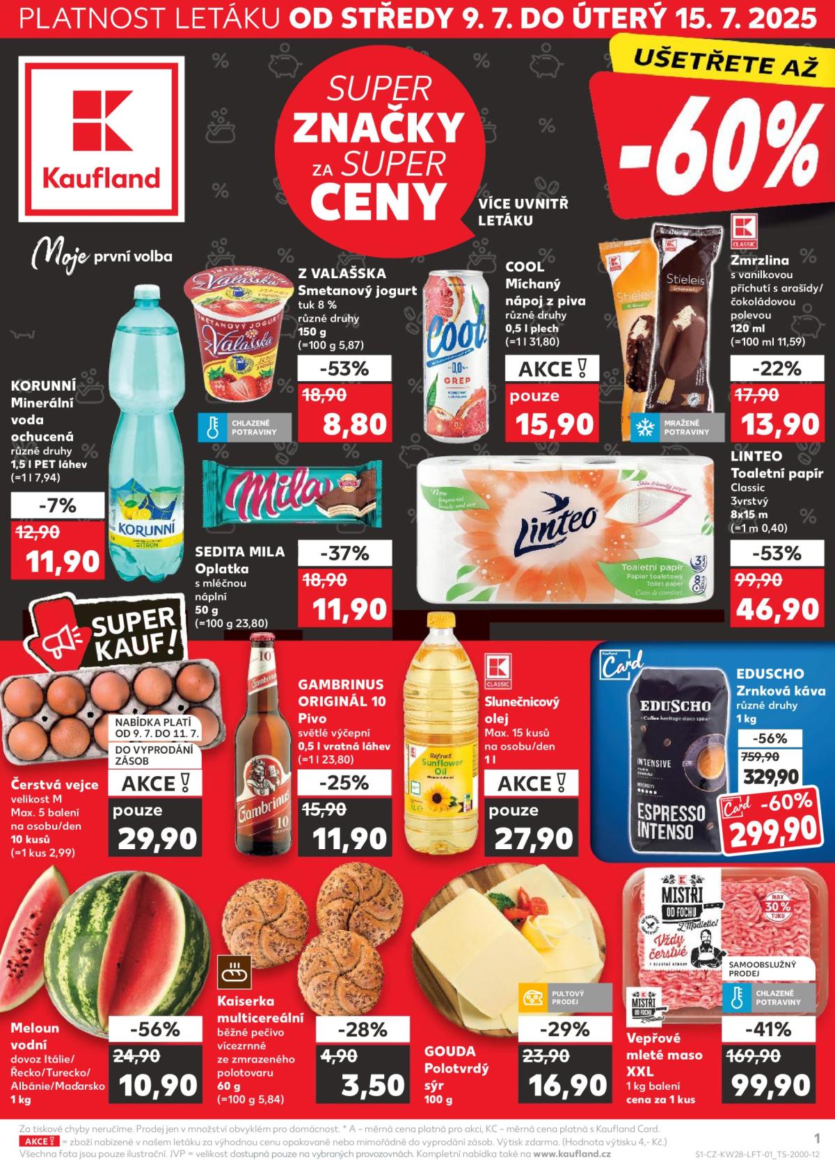 Leták Kaufland Karviná od 09.07. do 15.07.