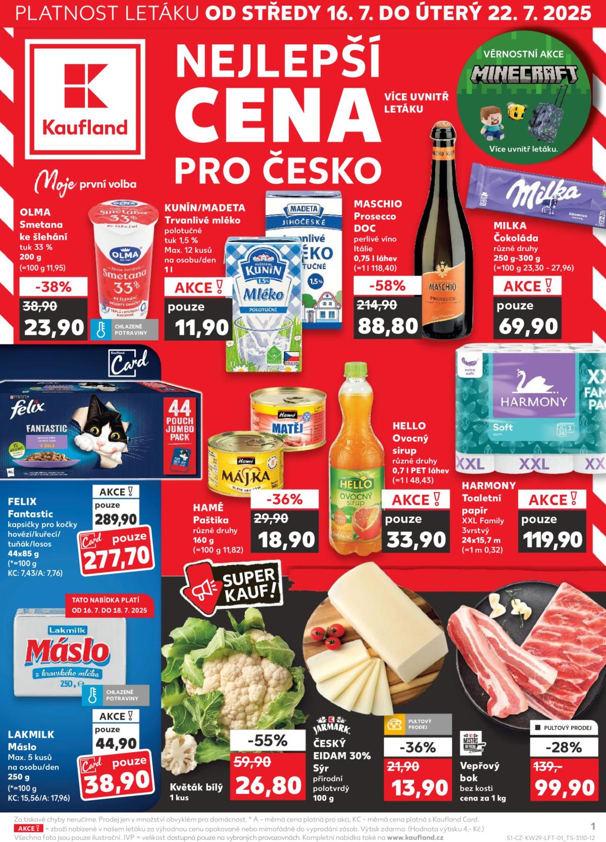 Leták Kaufland Brno od 16.07. do 22.07.