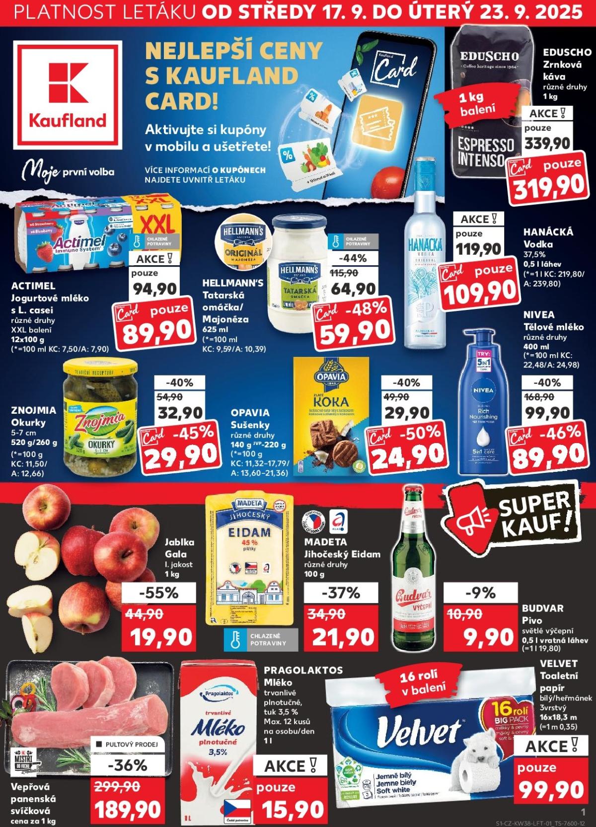 Leták Kaufland Karviná od 17.09. do 23.09.