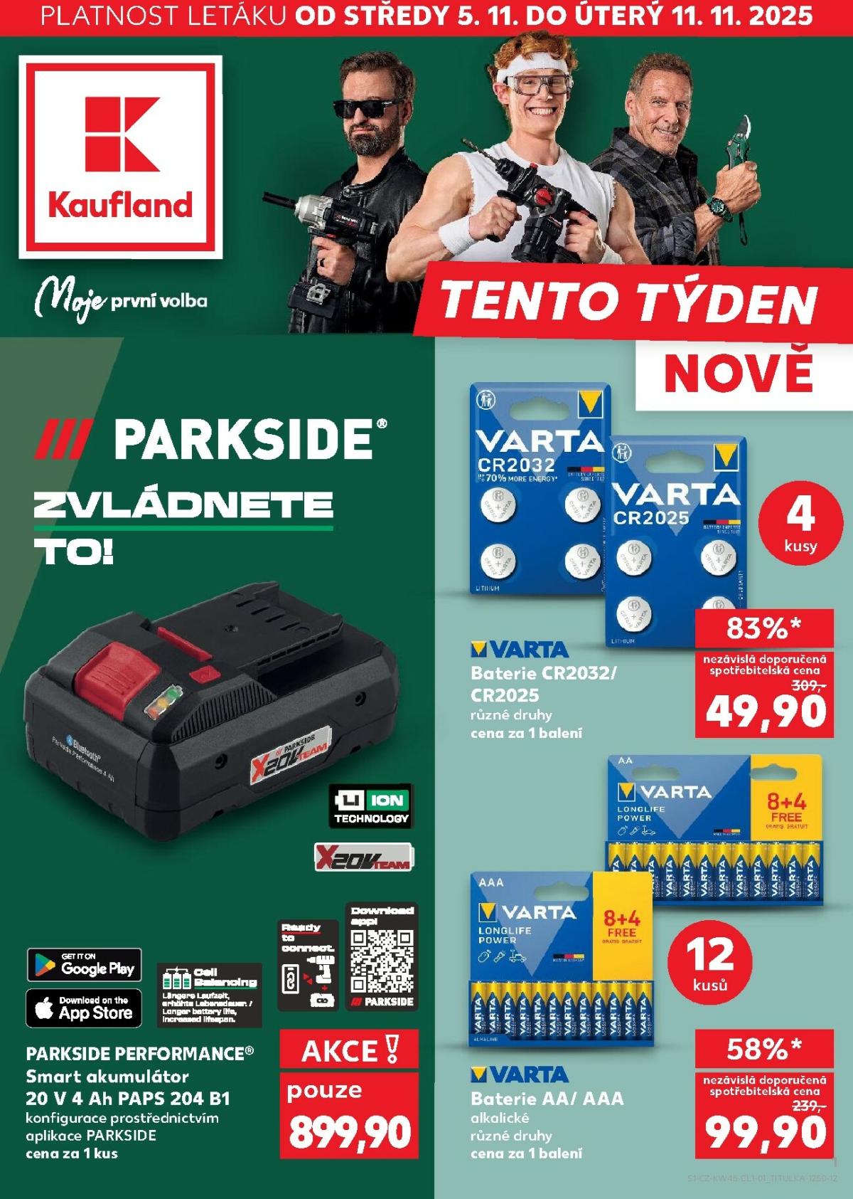 Aktuální leták Kaufland od 05.11. do 11.11.