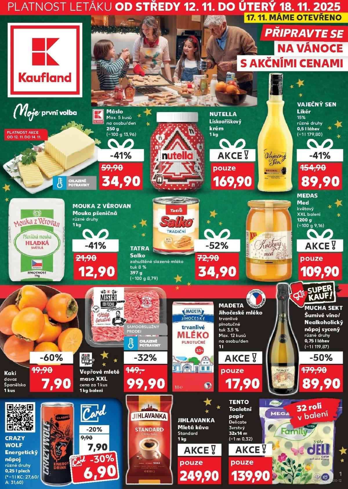 Aktuální leták Kaufland - Ostrava od 12.11. do 18.11.