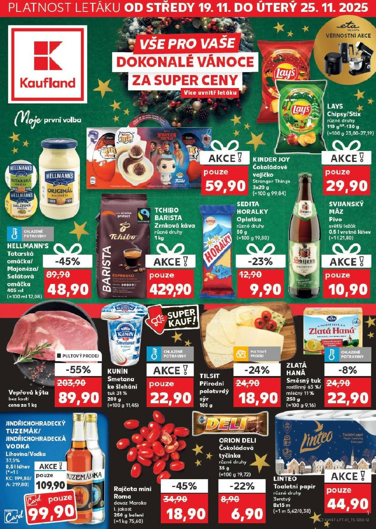 Aktuální leták Kaufland - Kolín od 19.11. do 25.11.