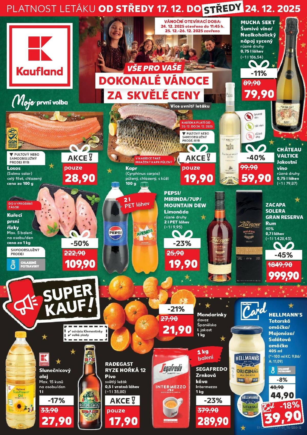 Aktuální leták Kaufland - Brno od 17.12. do 24.12.