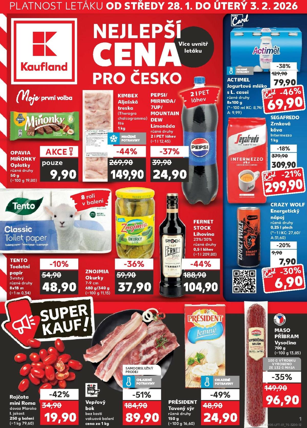 Kaufland - Brno leták platný od 28.01. do 03.02.