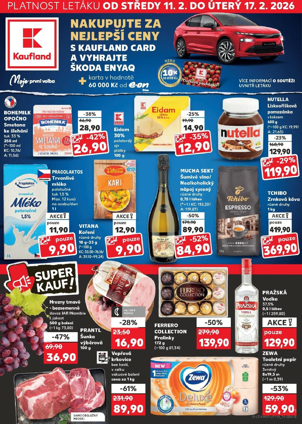 Kaufland - Kolín leták platný od středy 11.02.2026 do úterý 17.02.2026