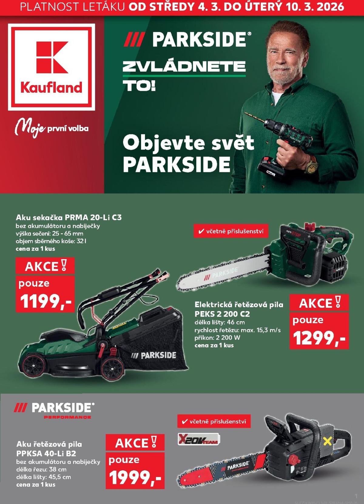 Kaufland - Kolín - Domácnost leták platný od středy 04.03.2026 do úterý 10.03.2026