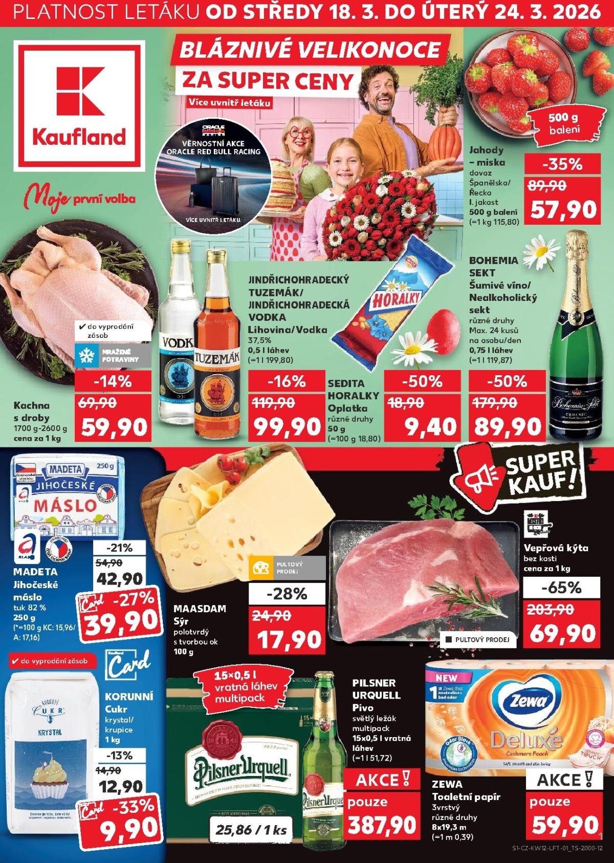 Kaufland - Brno leták platný od středy 18.03.2026 do úterý 24.03.2026