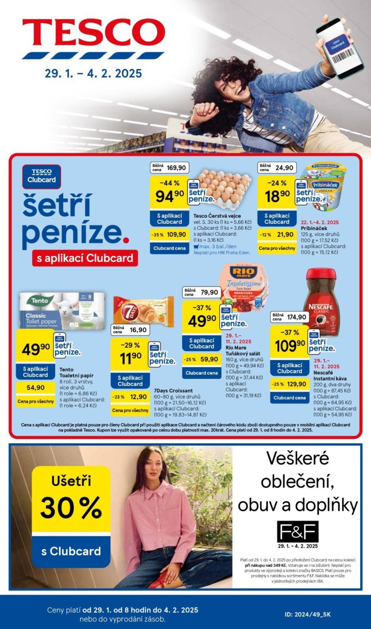 Leták Tesco od 29.01. do 04.02.