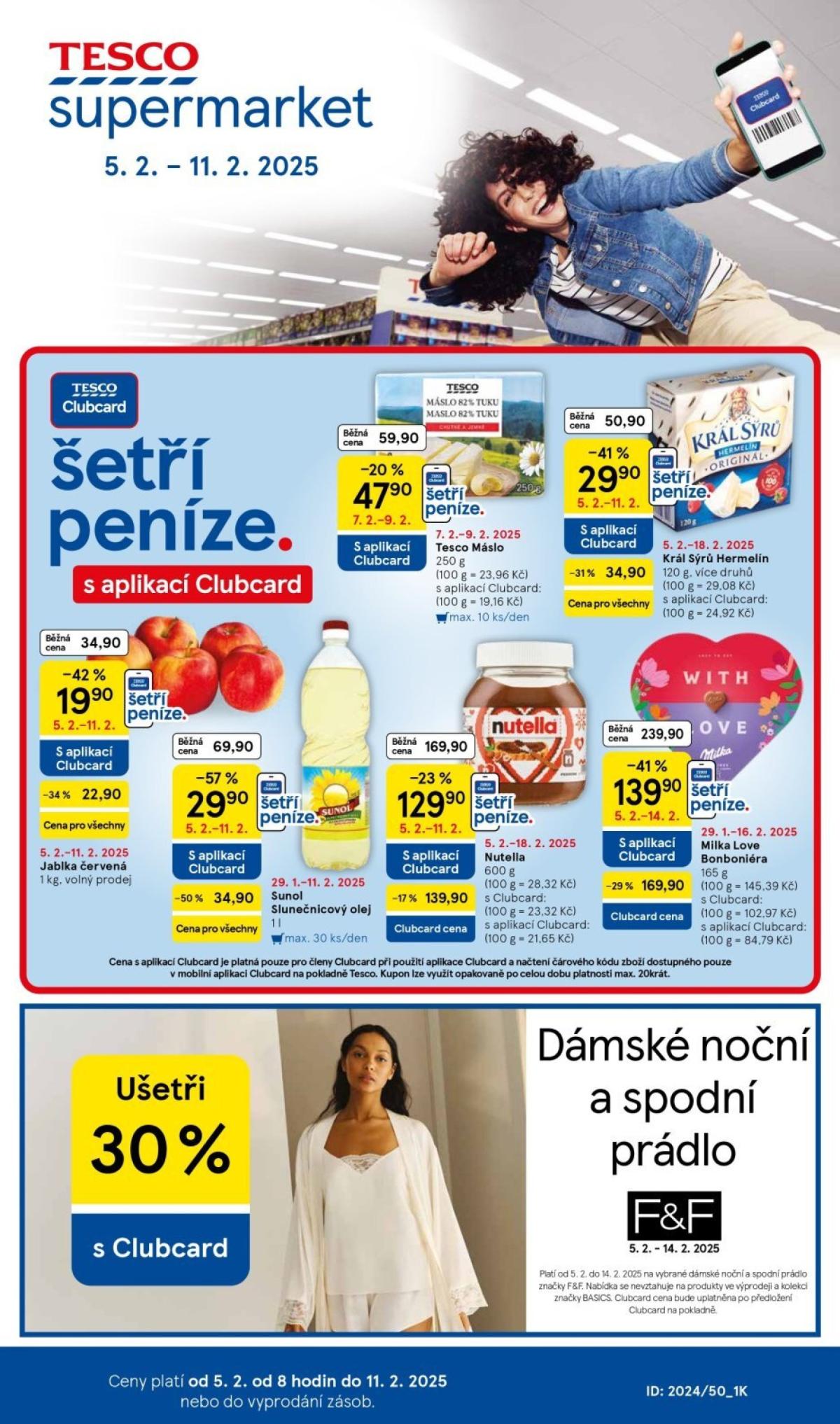 Leták Tesco Supermarket od 05.02. do 11.02.