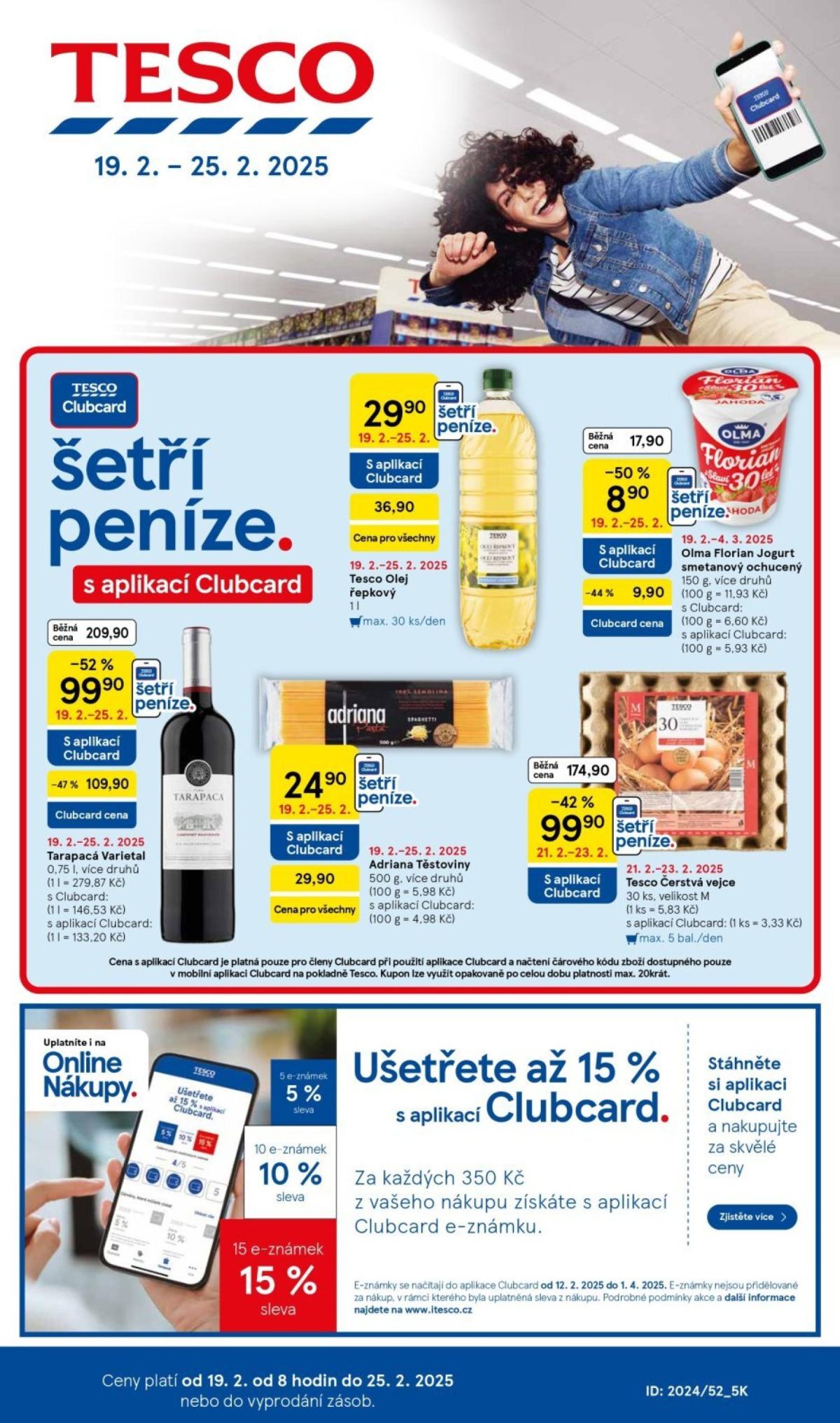 Leták Tesco od 19.02. do 25.02.