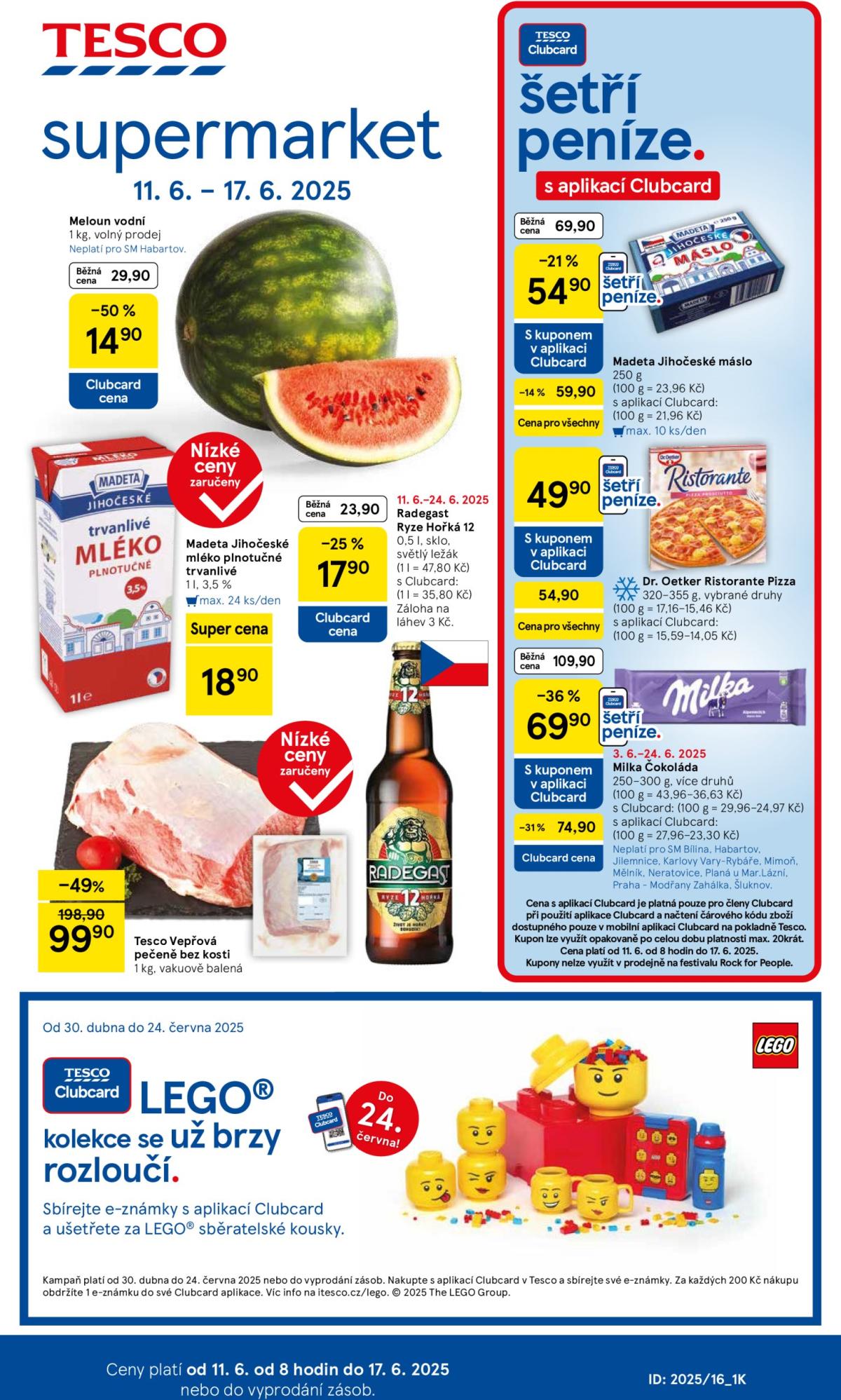 Leták Tesco supermarket od 11.06. do 17.06.