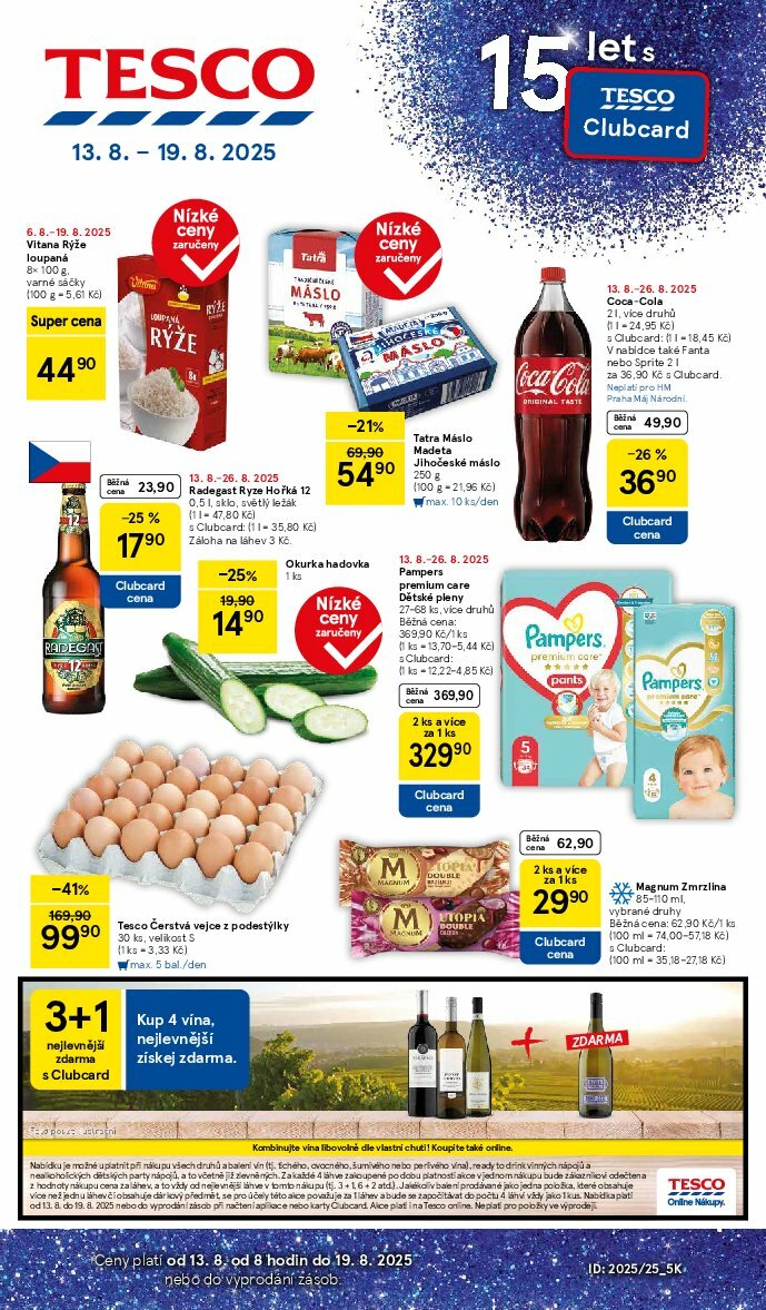 Leták Tesco od 13.08. do 19.08.