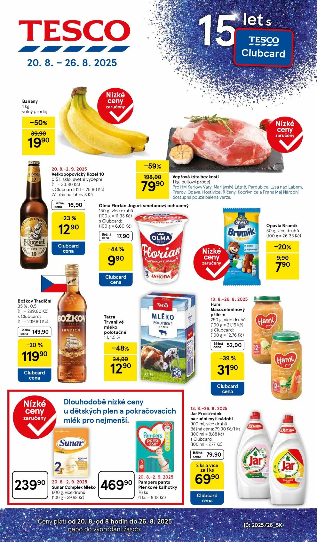 Leták Tesco od 20.08. do 26.08.
