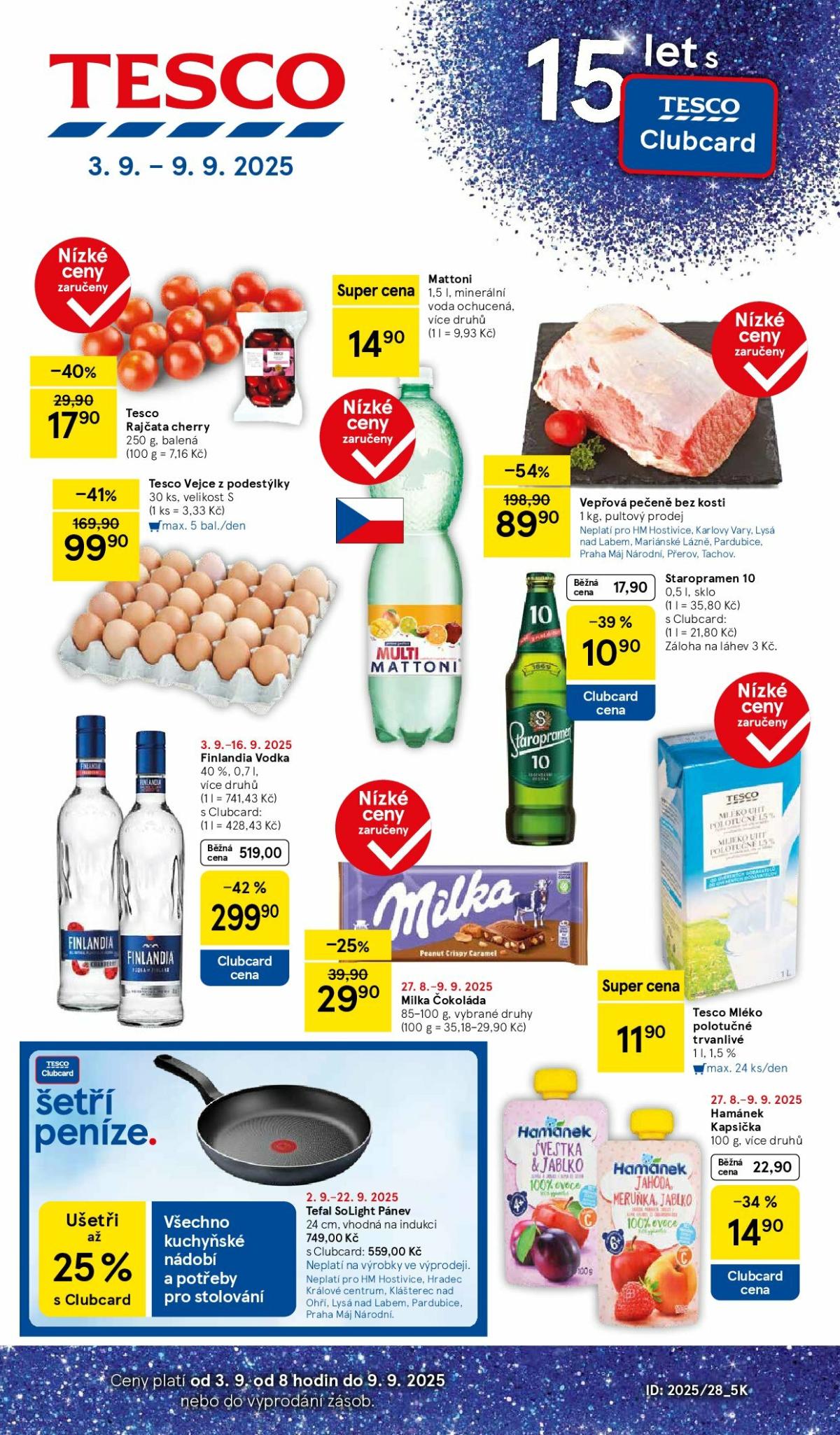 Leták Tesco od 03.09. do 09.09.