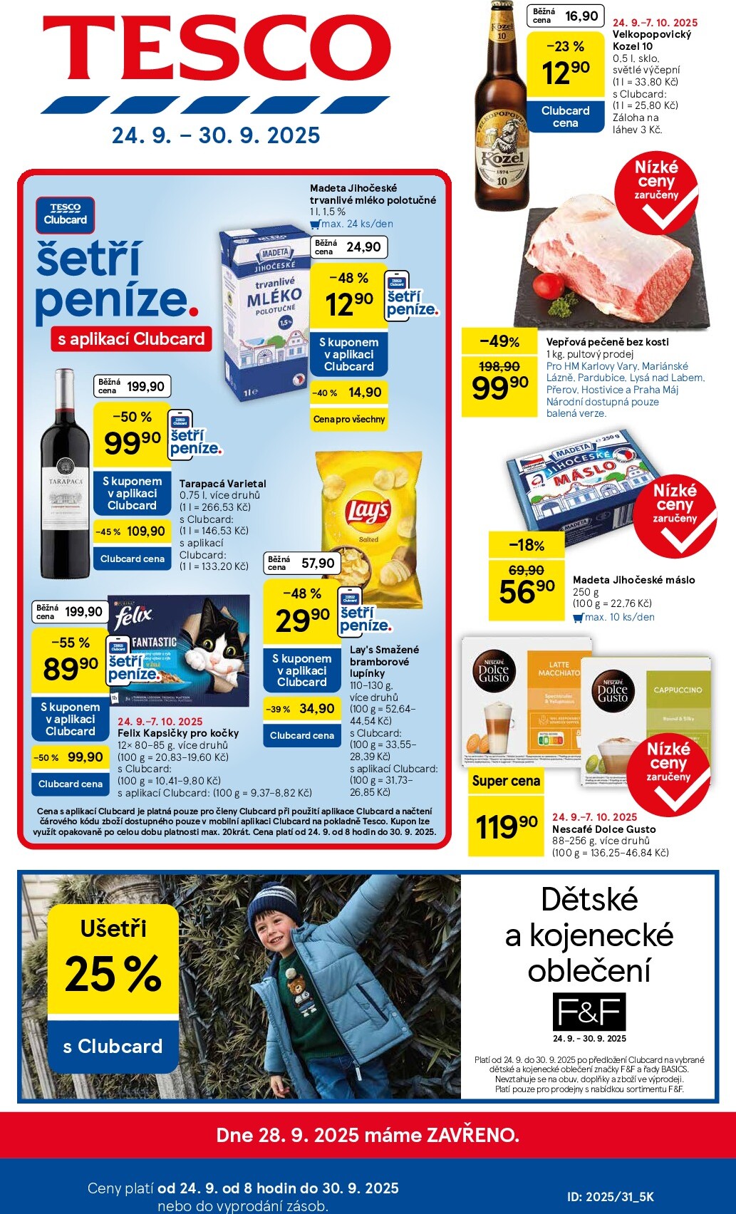 Leták Tesco od 24.09. do 30.09.